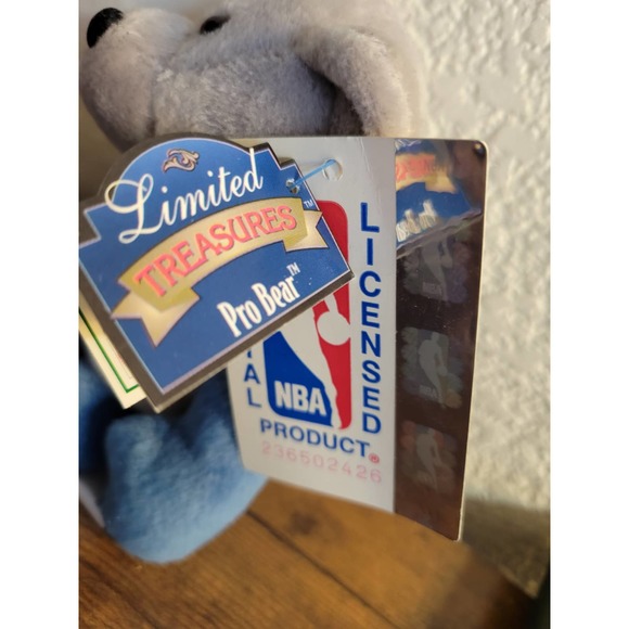 1999 Mattel Minnesota Timberwolves Kevin Garnett 21 Collectible Bear NBA License - Picture 5 of 9